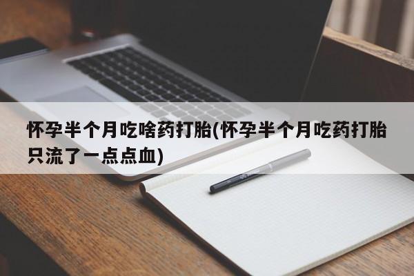 药流药使用怀孕半个月吃啥药打胎(怀孕半个月吃药打胎只流了一点点血)